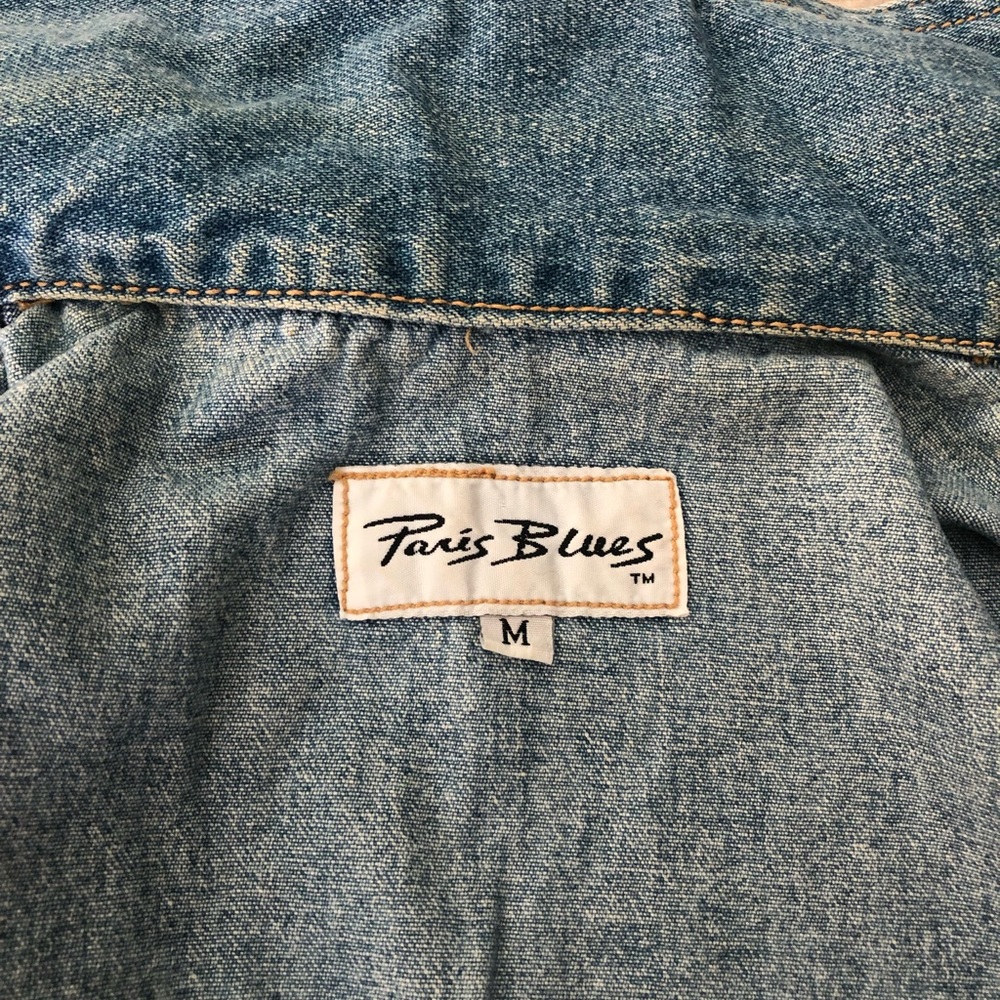 Cropped Denim Vest - Picture 3 of 6